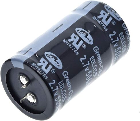 6PCS Super Capacitor 2.7V 500F 35X60mm Suitable for Automotive Rectifiers Super Farad Capacitor in Saudi Arabia