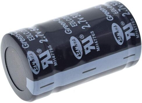 6PCS Super Capacitor 2.7V 500F 35X60mm Suitable for Automotive Rectifiers Super Farad Capacitor in Saudi Arabia