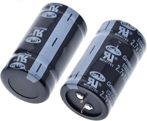 6PCS Super Capacitor 2.7V 500F 35X60mm Suitable for Automotive Rectifiers Super Farad Capacitor in Saudi Arabia