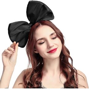 BUYITNOW Women Huge Bow Headband Cute Bowknot Hair Hoop for Halloween Cosplay in Kuwait