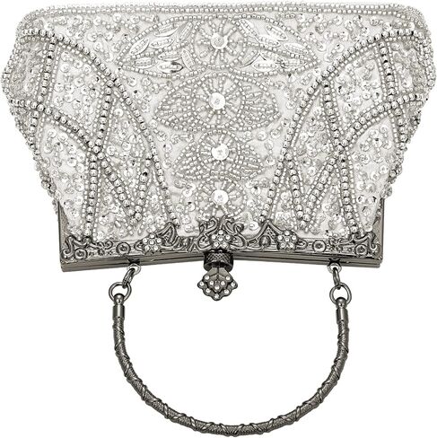 AIJUN المرأة خمر مساء حقيبة مطرز الترتر مخلب المحافظ للنساء الزفاف براثن حفلة موسيقية كوكتيل حزب حقائب اليد in Kuwait