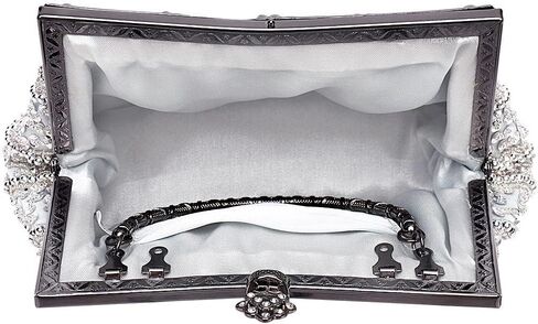 AIJUN المرأة خمر مساء حقيبة مطرز الترتر مخلب المحافظ للنساء الزفاف براثن حفلة موسيقية كوكتيل حزب حقائب اليد in Kuwait