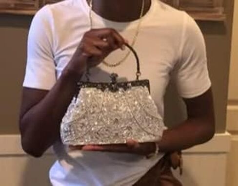 AIJUN المرأة خمر مساء حقيبة مطرز الترتر مخلب المحافظ للنساء الزفاف براثن حفلة موسيقية كوكتيل حزب حقائب اليد in Kuwait