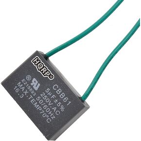 HQRP Capacitor Compatible with Hampton Bay Ceiling Fan 4.5uf+5uf+6uf 4-Wire CBB61 in Saudi Arabia