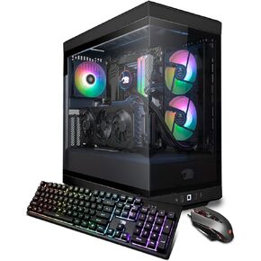 iBuyPower Y40 Gaming PC Computer Desktop Y40WI7N46T01 (Intel Core i7 13700KF, RTX 4060Ti 8GB, 32GB DDR5 5200 RGB (16x2), 2TB NVMe SSD, Windows 11 Home) in Kuwait