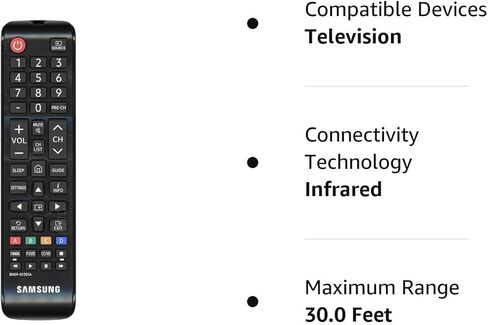 Samsung BN59-01301A - BN59-01303A LED TV Remote Control for N5300, NU6900, NU7100, NU7300 (2018 Models) in Saudi Arabia