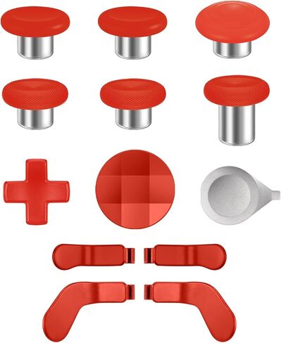 Accessories for Xbox Elite Controller Series 2-13 in 1 Replacement Paddles Thumbsticks Joystick Analog Sticks Parts Repair Kit Component Set with 2 D-Pads, 1 Tool in Saudi Arabia