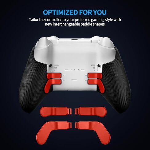 Accessories for Xbox Elite Controller Series 2-13 in 1 Replacement Paddles Thumbsticks Joystick Analog Sticks Parts Repair Kit Component Set with 2 D-Pads, 1 Tool in Saudi Arabia