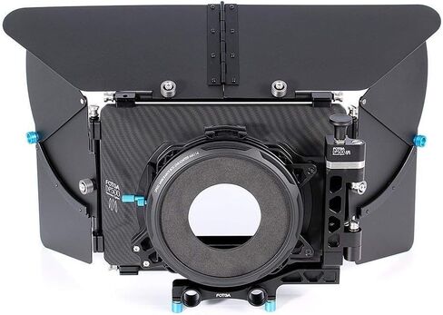 Fotga DSLR Swing-Away Matte Box Mattebox with 15mm Rod for Rail Rod Baseplate Rig Nikon D850 D750 Sony A9 A7III A7RIII A7SII A6000 A6300 A6500 Panasonic GH4 GH5 GH5s Canon EOS 5D 6D 7D Mark II III IV in Saudi Arabia
