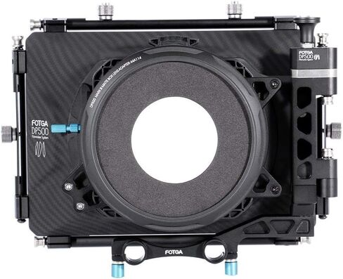 Fotga DSLR Swing-Away Matte Box Mattebox with 15mm Rod for Rail Rod Baseplate Rig Nikon D850 D750 Sony A9 A7III A7RIII A7SII A6000 A6300 A6500 Panasonic GH4 GH5 GH5s Canon EOS 5D 6D 7D Mark II III IV in Saudi Arabia