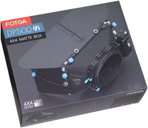 Fotga DSLR Swing-Away Matte Box Mattebox with 15mm Rod for Rail Rod Baseplate Rig Nikon D850 D750 Sony A9 A7III A7RIII A7SII A6000 A6300 A6500 Panasonic GH4 GH5 GH5s Canon EOS 5D 6D 7D Mark II III IV in Saudi Arabia
