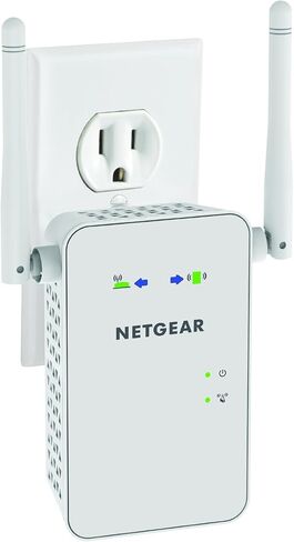NETGEAR AC750 Dual Band Gigabit Wi-Fi Range Extender EX6100 (Renewed) in Saudi Arabia