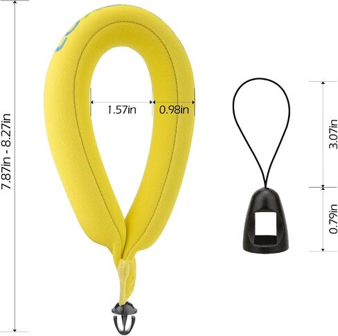 Luxebell Waterproof Camera Float Universal Foam Floating Wrist Strap for GoPro Hero 8 7 6 5 Olympus, Keys, Sunglasses and Phones in Saudi Arabia