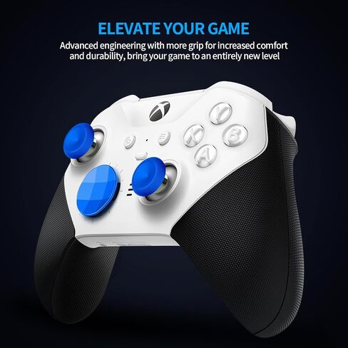 Complete Component Pack for Elite Controller Series 2 - Accessories Replacement Parts Repair Kit with Storage Case, Charging Dock and Charger Cable, 4 Thumbsticks, 4 Paddles, 1 D-Pad in Kuwait
