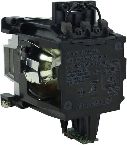 OEM ET-LAD510 Projector Lamp Genuine Original Bulb with Housing for Panasonic:PT-DS20KE PT-DS20KU PT-DW17KE PT-DW17KU PT-DZ16KU PT-DZ21KE PT-DZ21KU PT-DZ21K PT-DS20K in Saudi Arabia