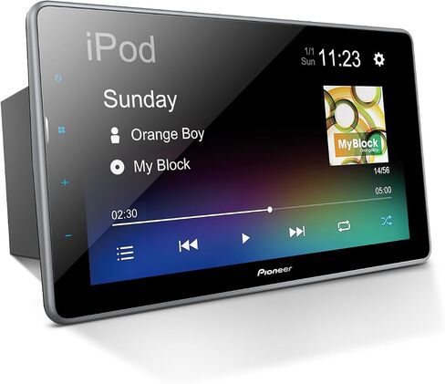 PIONEER CAR DMHT450EX 9-inch Digital Multimedia Receiver with Weblink Capacitive Touchscreen, Double-DIN, Built-in Bluetooth, Amazon Alexa via App, Backup Camera Compatibility Back-up Camera Ready in Saudi Arabia