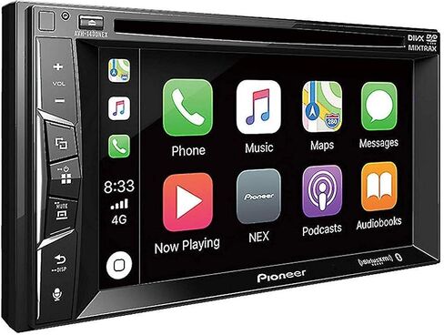 Pioneer AVH-1400NEX 6.2" Double-Din in-Dash Nex DVD Receiver with Bluetooth, Apple Carplay and Siriusxm Ready in Saudi Arabia