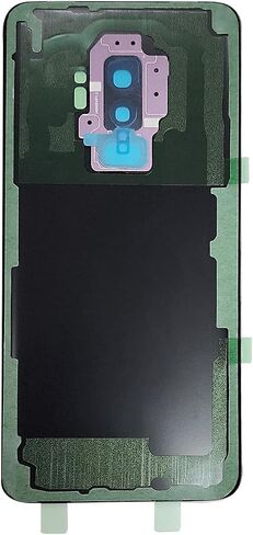 ubrokeifixit Galaxy S9 Plus G965 Rear Back Glass Door Cover Replacement for Samsung Galaxy S9+ G965 6.2",Galaxy S9 Plus All Versions Model,with Tape (S9 Plus G965 6.2/Black) in Kuwait