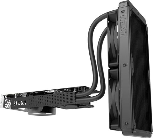 NZXT Kraken G12 - GPU Mounting Kit for Kraken X Series AIO - Enhanced GPU Cooling - AMD and NVIDIA GPU Compatibility - Active Cooling for VRM, White in Kuwait