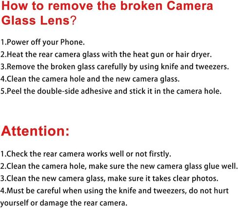 Perzework Original Back Rear Camera Lens Glass Replacement for iPhone 11 6.1 inches with pre-Installed Adhesive and Reparing Toolkit in Saudi Arabia
