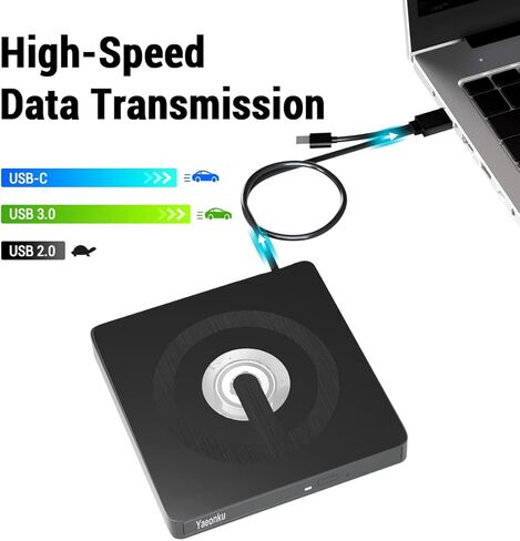 ييونكو محرك اقراص ضوئية خارجي لنظام التشغيل ويندوز in Kuwait