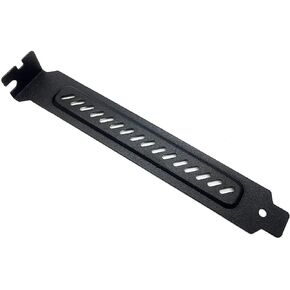 novonest 10 Pieces PCI Slot Cover,Hard Steel Dust Filter Blanking Plate,System Slot Blanking Panel,Black in Kuwait