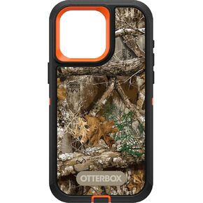 حافظة OtterBox iPhone 15 Pro MAX (فقط) من سلسلة Defender - جينز أزرق فاتح (أزرق)، بدون شاشة، قوي ومتين، مع حماية للمنافذ، يتضمن مسند مشبك الحافظة