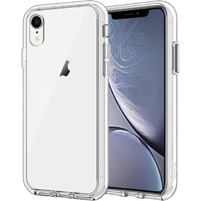 JETech Case for iPhone XR 6.1-Inch, Non-Yellowing Shockproof Phone Bumper Cover, Anti-Scratch Clear Back (Clear) in Kuwait