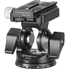 Sunwayfoto DT-03S Arca Compatible 2 Way Tilt Head + 60mm QR Plate for Tripod/Monopod in Kuwait