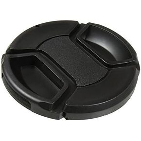CamDesign 58MM Snap-On Front Lens Cap Cover Compatible with Canon, Nikon, Sony, Pentax All DSLR Lenses