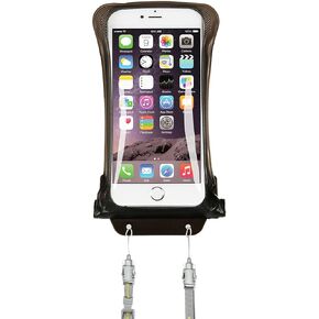 AquaVault 100% Waterproof Floating Smart Phone Case & Money Pouch - Fits All Phones - Made from Premium Heavy Duty PVC for Added Drop Protection - Includes Adjustable Neck Strap Blue