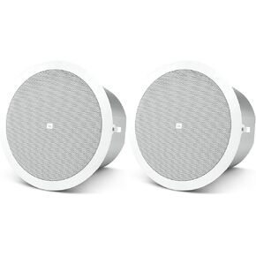 JBL Professional Control 24C 4-Inch Background/ForegroundCeiling Speaker, White, Sold as Pair