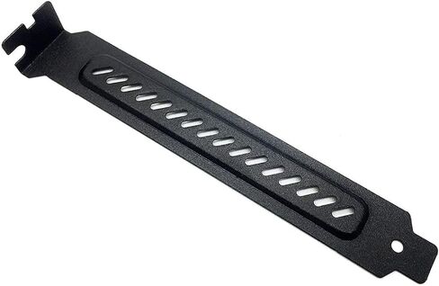 novonest 10 قطع غطاء فتحة PCI ، الصلب الصلب فلتر الغبار لوحة الفراغ، لوحة نظام فتحة الفراغ، أسود in Kuwait