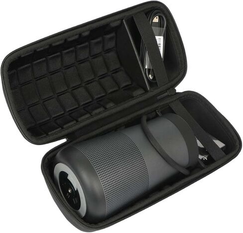 حقيبة سفر صلبة بديلة من khanka لجهاز Bose SoundLink Revolve+ / Revolve+ (السلسلة II) مكبر صوت بلوتوث 360 محمول وطويل الأمد، حافظة فقط in Kuwait