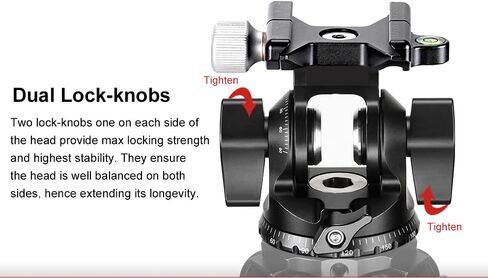 Sunwayfoto DT-03S Arca Compatible 2 Way Tilt Head + 60mm QR Plate for Tripod/Monopod in Kuwait