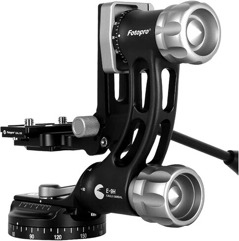 رأس Fotopro E-6H Gimbal، رأس Gimbal، رأس عدسة كبيرة، رأس تصوير الحياة البرية، رأس التصوير الرياضي، رأس التصوير الفلكي in Kuwait