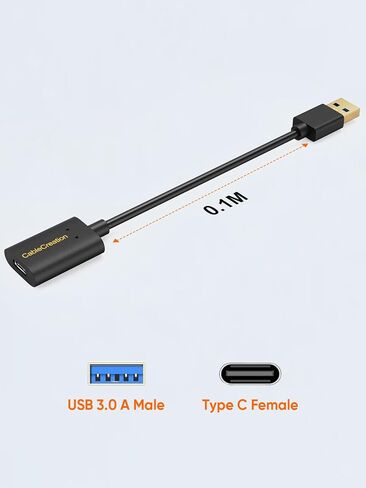 CableCreation 3-Pack USB C to USB Adapter, USB 3.1 5Gbps to USB C Adapter in Kuwait