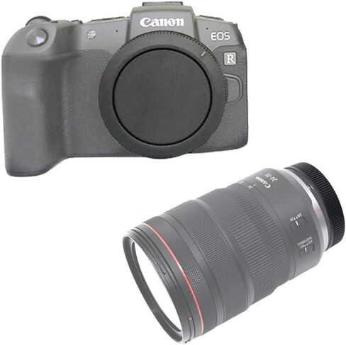 Body Cap & Rear Lens Cap Cover for Canon EOS R6 EOS R5 EOS R EOS RP EOS R3 EOS R7 EOS R10 EOS R6 Mark ii More Canon RF Mount and Lens Accessories with Hot Shoe Cover in Saudi Arabia