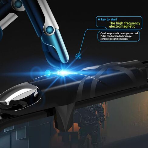 وحدة تحكم متنقلة، أربع سرعات للهاتف المحمول Pubg Mobile Trigger نبض تلقائي عالي التردد تقنية توصيل النبض الكهرومغناطيسي للهواتف المحمولة in Kuwait