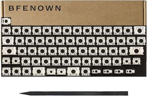 Bfenown Replacement US Keycap Keys Key Cap Scissor Clips Hinge for Macbook Pro Retina 13" 16" A2141 A2289 A2251 MVVL2LL/A MVVM2LL/A MWP72LL/A MXK62LL/A 2019, A2338 MYDA2LL/A M1 2020,A2338 M2 2022 Year in Saudi Arabia