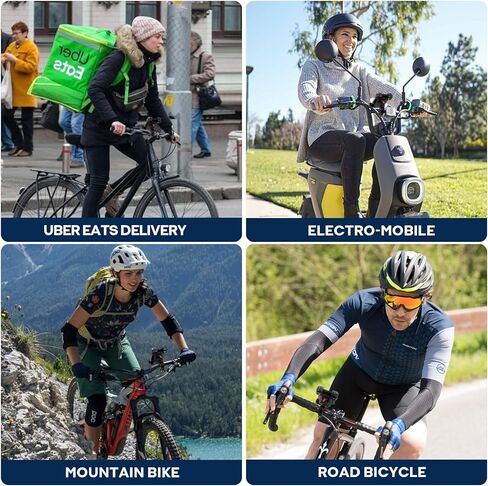 حامل هاتف للدراجة النارية من DUPPCOS، حامل هاتف للدراجة، حامل هاتف للدراجة، حامل هاتف للدراجة قابل للتعديل، مشبك للهاتف الخلوي لهاتف iPhone 14 Pro Max / 13/12، Galaxy S10 والمزيد 4.7-6.8 بوصة in Kuwait