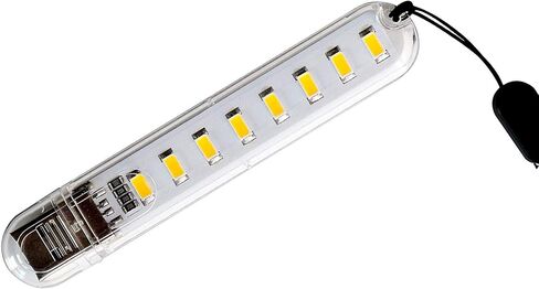 USB Led Lamp Camping Night Light, Mini Portable Keychain Lights for Power Bank PC Laptop (3 Pack-Warm) in Saudi Arabia