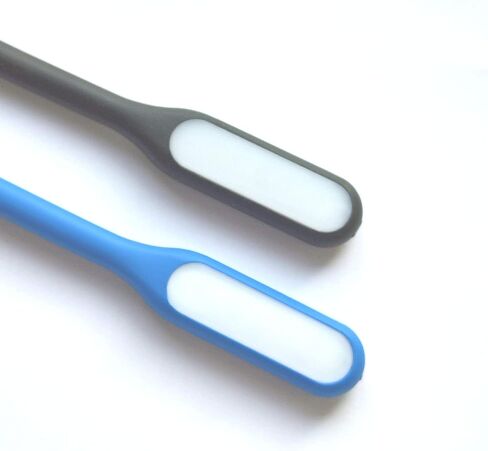 اتش اس مصباح ليد ليلي مرن للقراءة بمنفذ USB للكمبيوتر والنوت بوك واللاب توب (لونان 2 قطعة، 17 سم 1.8 سم) in Kuwait