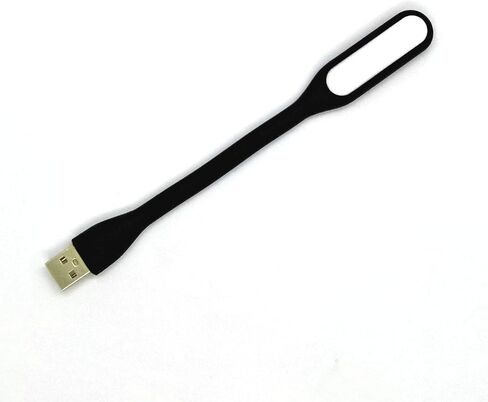 اتش اس مصباح ليد ليلي مرن للقراءة بمنفذ USB للكمبيوتر والنوت بوك واللاب توب (لونان 2 قطعة، 17 سم 1.8 سم) in Kuwait