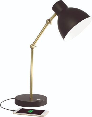 مصباح مكتب OttLite Adapt LED مع منفذ USB - المكتب، غرفة النوم، الحرف اليدوية، القراءة in Saudi Arabia
