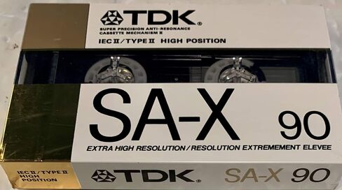 TDK SA-X 90 Minute Blank Cassette Tape in Saudi Arabia