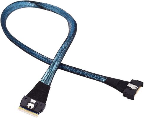 Chenyang M.2 NVME NGFF M-Key to PCI-E 5.0 MCIO 4X 38Pin SFF-TA-1016 Convertor Adapter for 2230 2280 PCIe NVME SSD in Saudi Arabia