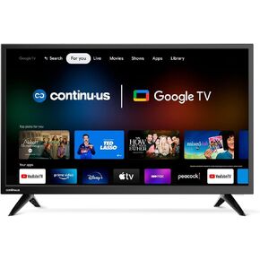 continuus 32" 12V RV Smart TV – Android TV with Google Assistant, Chromecast, and Free Streaming Apps – 720p HD - CT-32TS10 in Saudi Arabia