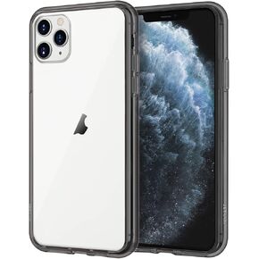 JETech Case for iPhone 11 Pro Max 6.5-Inch, Non-Yellowing Shockproof Phone Bumper Cover, Anti-Scratch Clear Back (Clear) in Kuwait