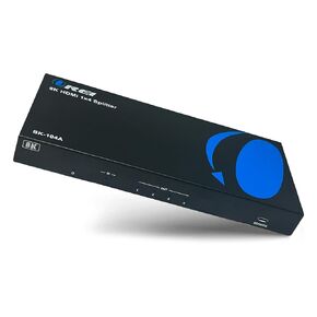 OREI 8K HDMI Splitter 1 in 4 Out, 1 x 4 Duplicate/Mirror Screen with Audio Extractor UltraHD Supports Upto 4K @ 120Hz IR EDID HDCP 2.3 for PS5, Xbox, NVIDIA (BK-104A) | 1x4 Duplicate/Mirror Screen with Audio Extractor UltraHD Supports 4K@120Hz, IR, EDID,  in Saudi Arabia